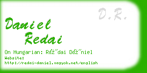 daniel redai business card